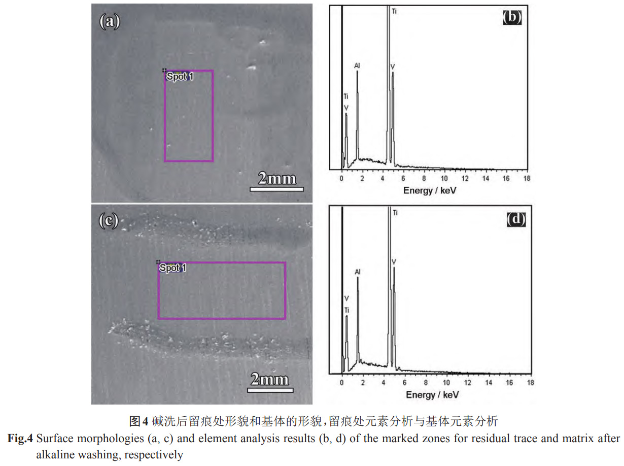 鈦合金表面堿洗及水洗留痕形成機(jī)制與腐蝕過(guò)程控制 鈦合金表面堿洗及水洗留痕形成機(jī)制與腐蝕過(guò)程控制